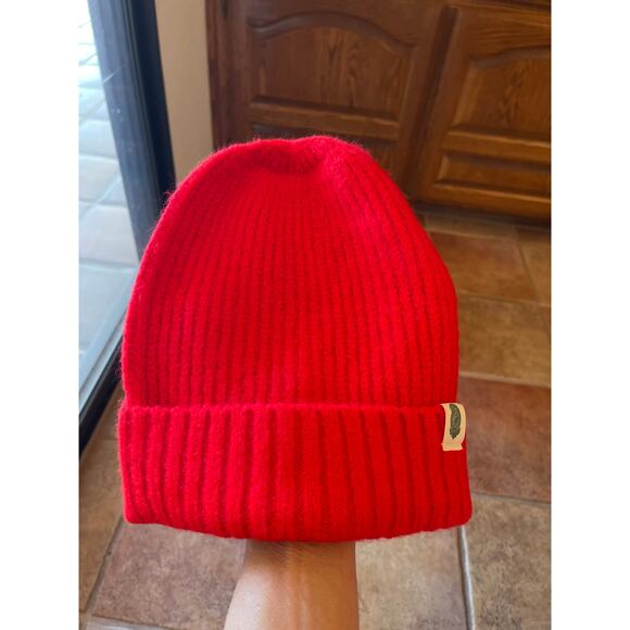 Vera Bradley bright red beanie - Picture 1 of 5